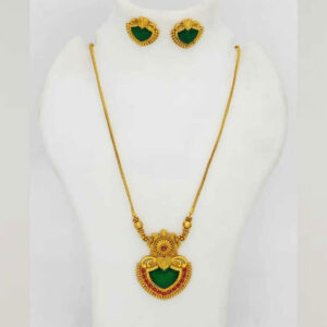 Green Pendant Set